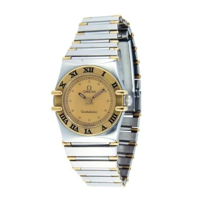 Omega Constellation 18k Gold & Stainless Steel