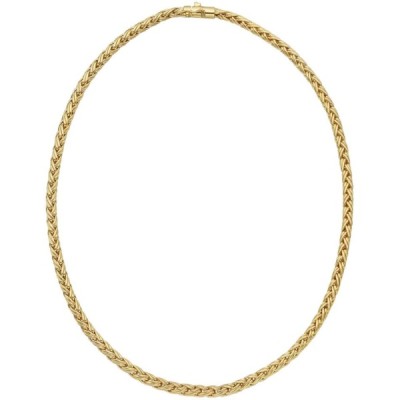 Tiffany & Co. 18k Yellow Gold Russian Wheat Chain Necklace