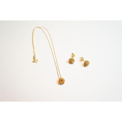 Tiffany & Co. Twist Knot 18k Yellow Gold Set