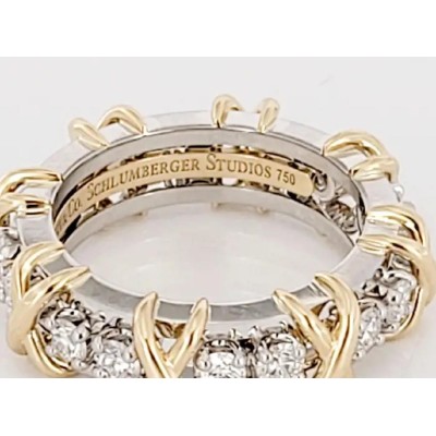 Schlumberger Sixteen stone Ring by Tiffany & Co.