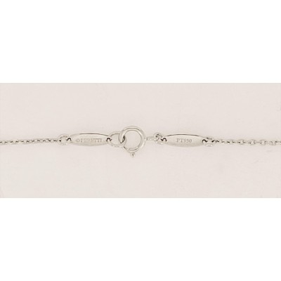 Tiffany &co Chain 16" in Platinum