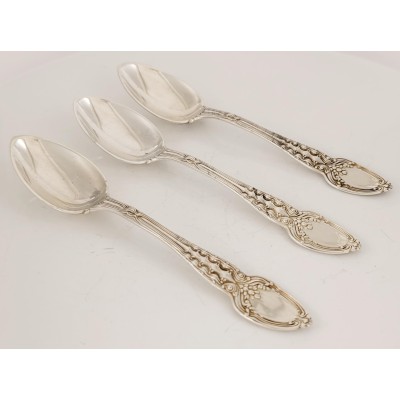 Tiffany& co three set tea  Spoons in Sterling Silver 925 Pat 1x90M