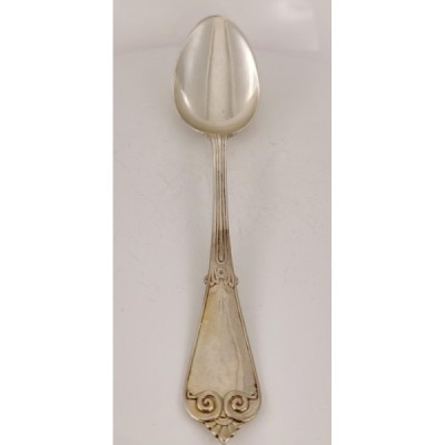 Sterling Silver Heavy Tiffany Co Pat 1869 Deco Spoon