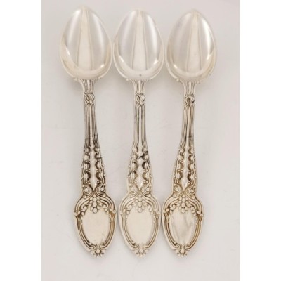 Tiffany& co three set tea  Spoons in Sterling Silver 925 Pat 1x90M