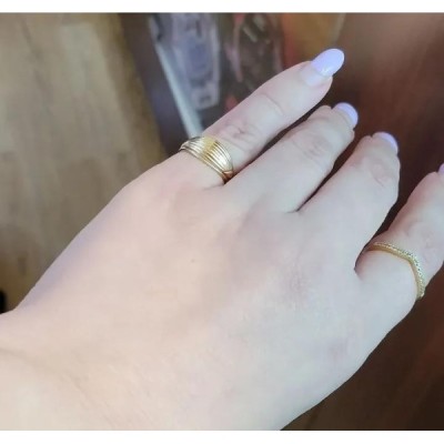 Vintage Tiffany & Co Pinky Ring in 14K Yellow Gold.